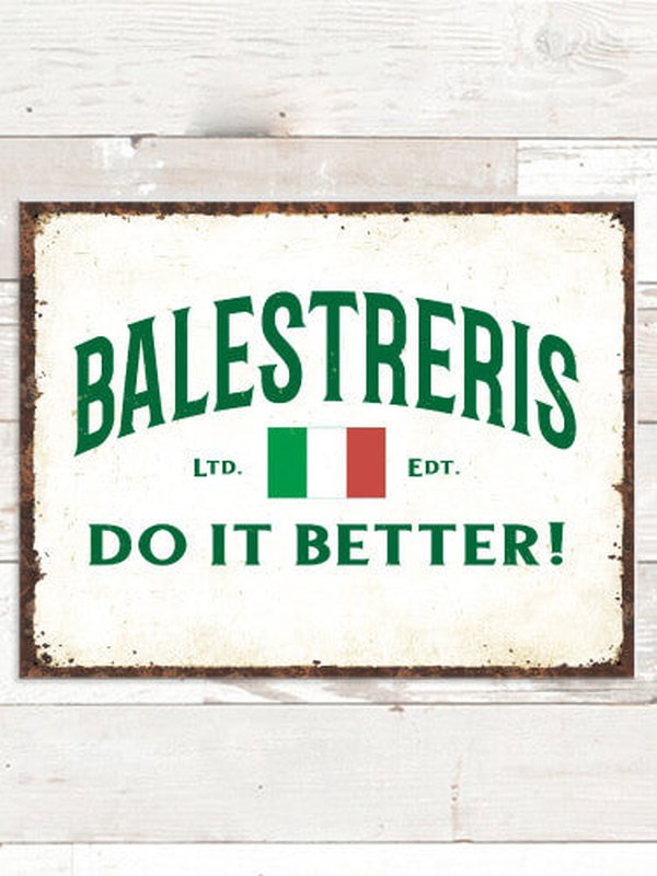 Italians Do It Better : Tin Signs