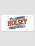 It's A Wonderful Christmas : License Plates