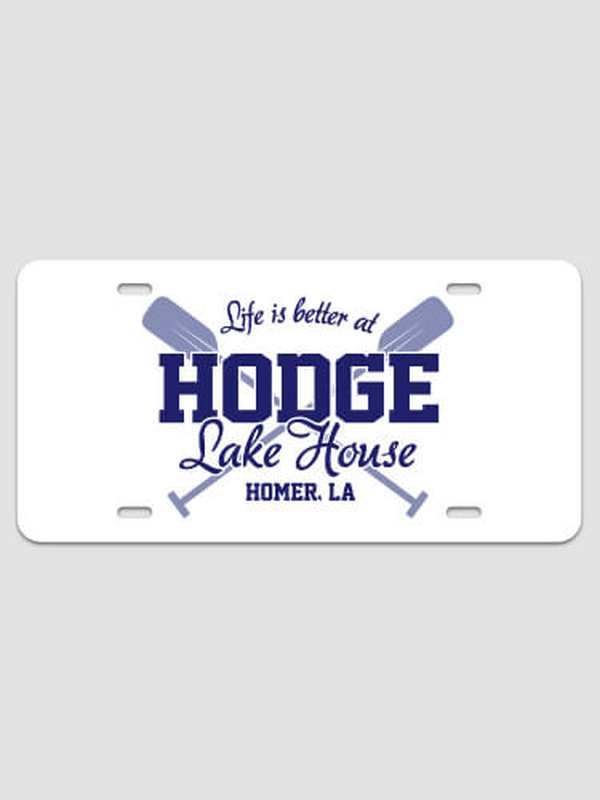 Lake House : License Plates