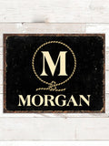 Lasso Monogram : Tin Signs