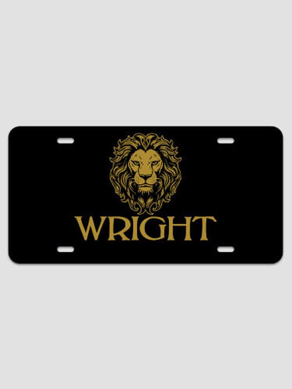 Lion : License Plates