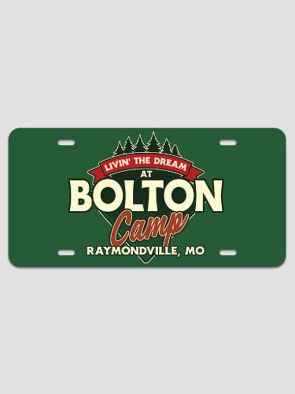 Livin' The Dream Camp : License Plates