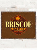 Maple Syrup : Tin Signs