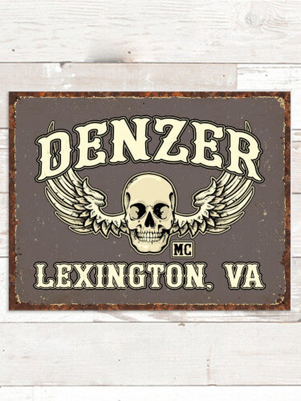 Motorcycle Club : Tin Signs