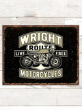 Motorcycles : Tin Signs