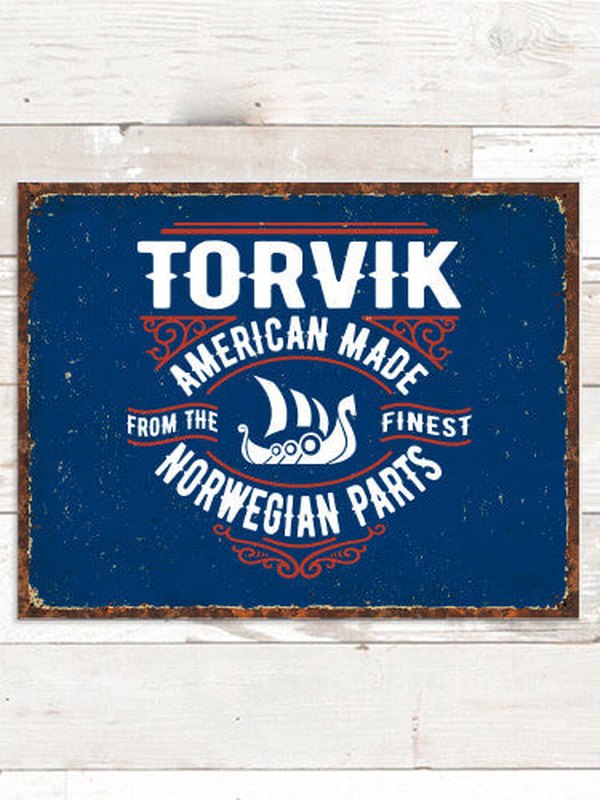 Norwegian Parts : Tin Signs