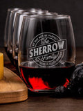 Perfectly Irish : Cheese Board Wine Glass Gift Sets - Engraved