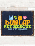 Pet Rescue : Tin Signs
