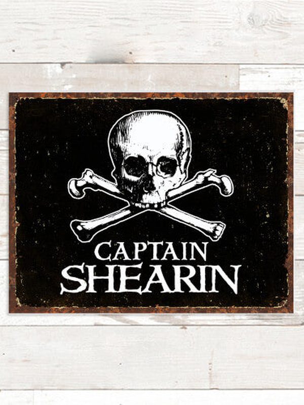 Pirate Captain : Tin Signs