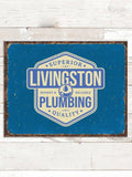 Plumbing : Tin Signs