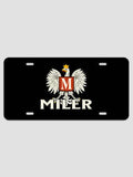 Polish Monogram : License Plates product image 1