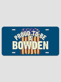 Proud To Be : License Plates