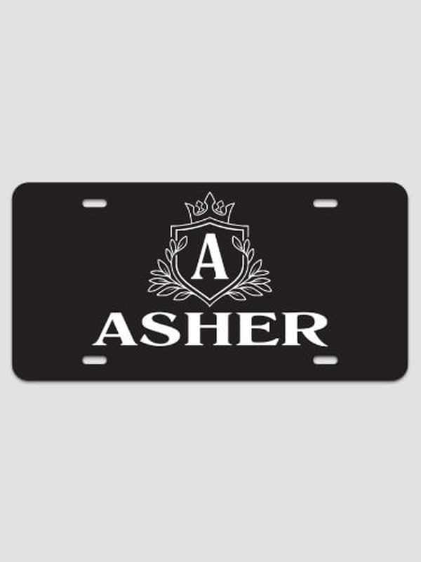 Regal Monogram : License Plates