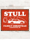 Retro Family Christmas : Tin Signs