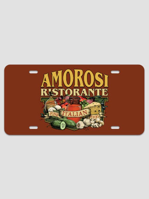 Ristorante : License Plates