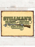 Rod and Gun Club : Tin Signs
