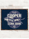Scuba : Tin Signs