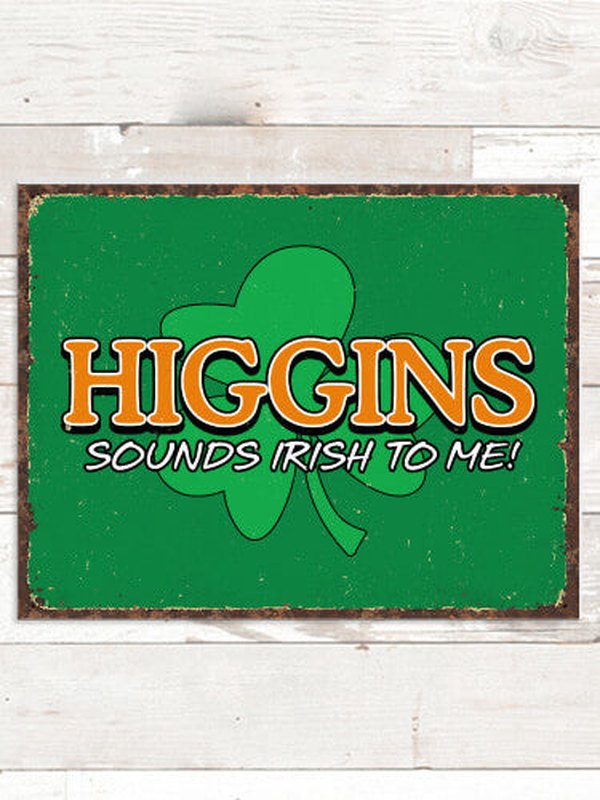 Sounds Irish to Me : Tin Signs