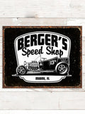 Speed Shop : Tin Signs