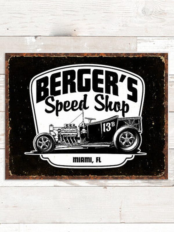 Speed Shop : Tin Signs