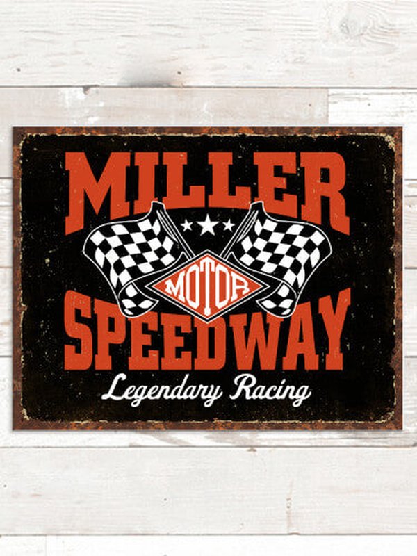 Speedway : Tin Signs