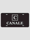 Square Monogram : License Plates