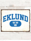 Swedish Varsity : Tin Signs