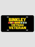 Vietnam Veteran : License Plates