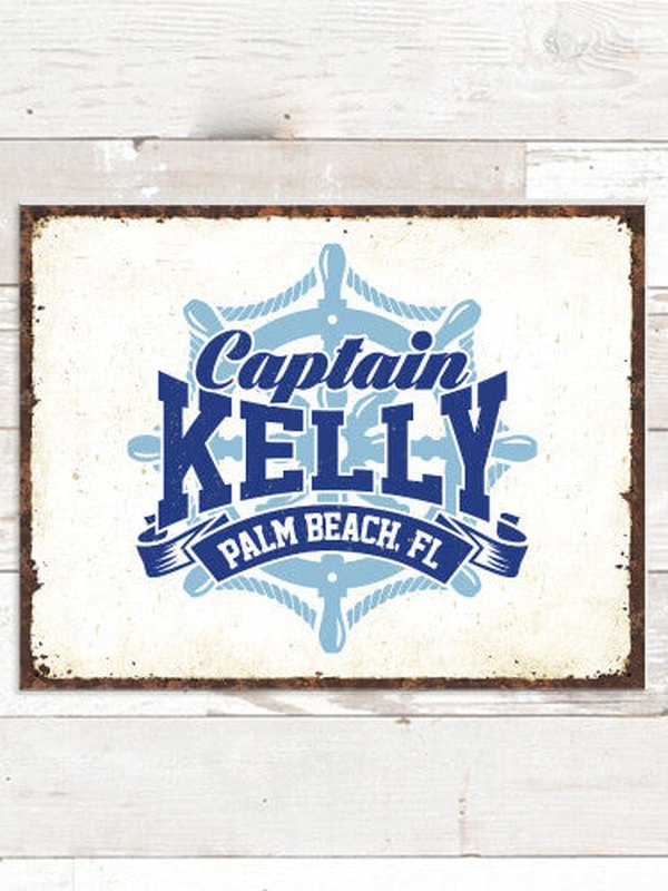 Vintage Captain : Tin Signs