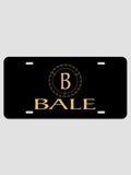 Woodworking Monogram : License Plates