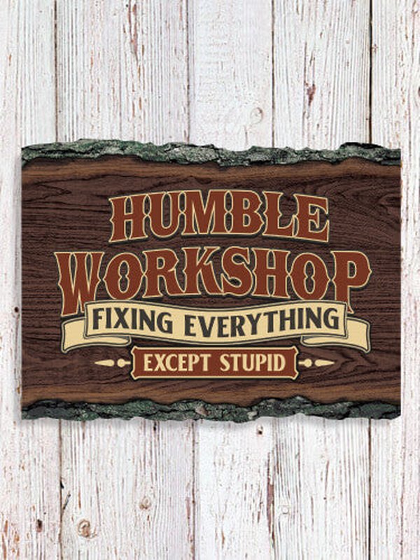 Workshop : Faux Sliced Log Plaque