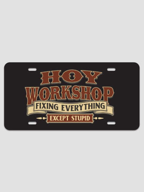 Workshop : License Plates
