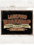 Workshop : Tin Signs