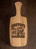 Hot Rod Garage : Cheese Boards - Engraved