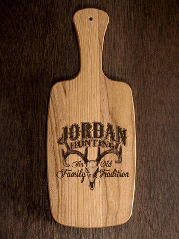 Hunting Family Tradition : Cheese Boards - Engraved