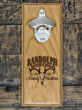 Hunting Family Tradition : Bottle Openers - Engraved