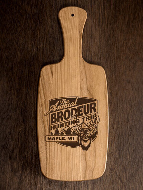 Hunting Trip : Cheese Boards - Engraved
