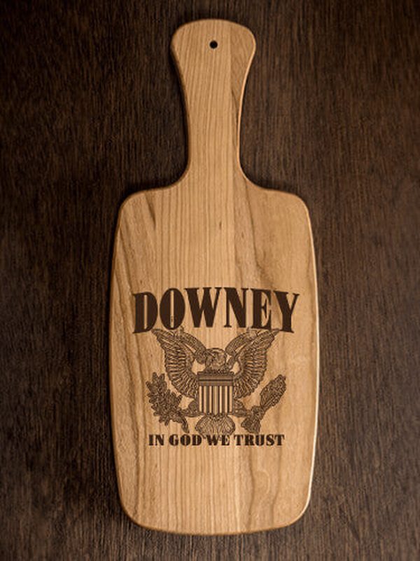 In God We Trust : Cheese Boards - Engraved