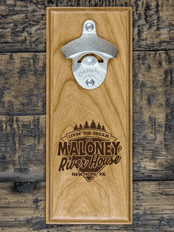 Livin' The Dream River House : Bottle Openers - Engraved