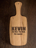 Man Myth Legend : Cheese Boards - Engraved
