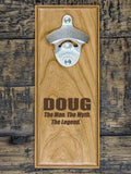 Man Myth Legend : Bottle Openers - Engraved