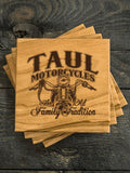 Motorcycle Family Tradition : Coasters - Engraved