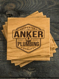 Plumbing : Coasters - Engraved