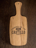 Property of Family : Cheese Boards - Engraved