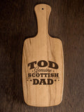 Scottish Dad : Cheese Boards - Engraved