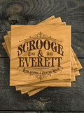 Scrooge : Coasters - Engraved
