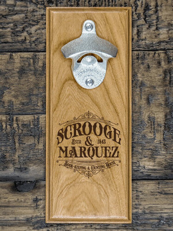Scrooge : Bottle Openers - Engraved