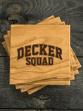 Squad : Coasters - Engraved