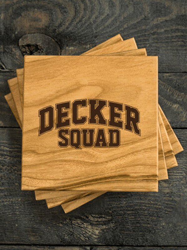 Squad : Coasters - Engraved