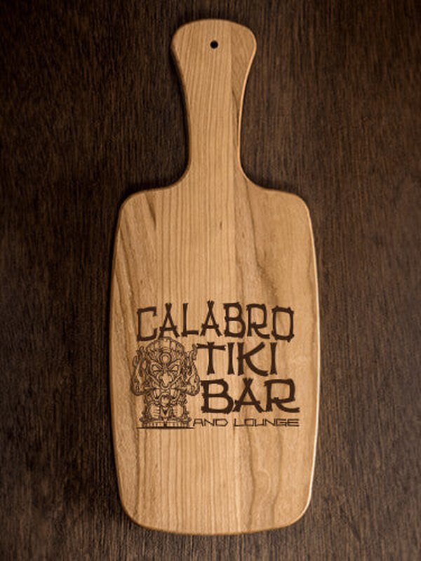 Tiki Bar : Cheese Boards - Engraved